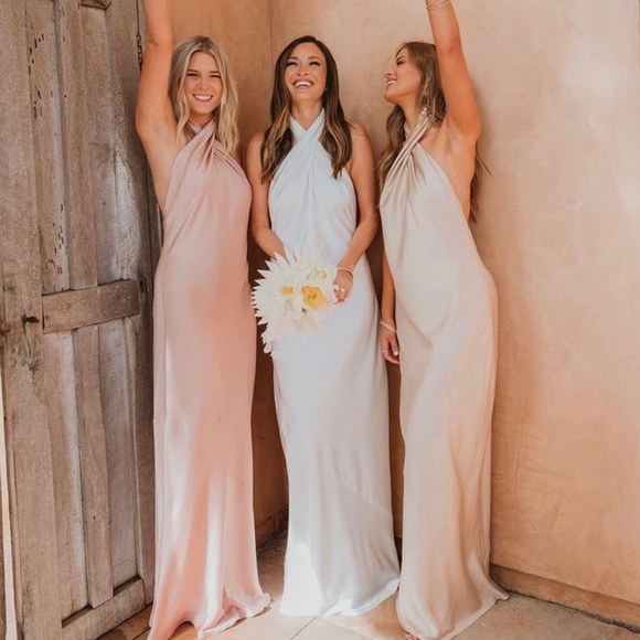 JASMINE HALTER MAXI DRESS - Picture 3 of 5